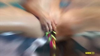 Star du sexe et blonde, Gros Seins