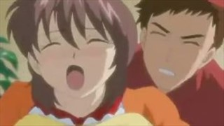 Der Page fickt sich selbst, Große Titten