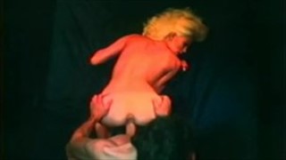 Two retro blonde babes want him, Retro porn