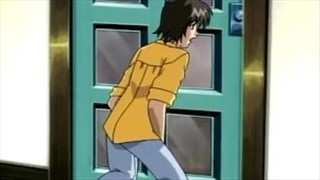 Parka tatouée sur un canapé blanc, Tatouage porno