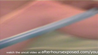 Brunette with orange sex toy, Students