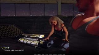 Sexe avec une joue plantureuse sur le pont, Jeune Chatte