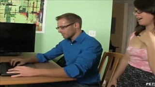 Masturbation anale avec un jouet en verre, Anal