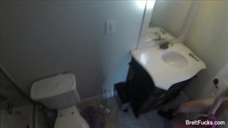 Doigté Femme Dans Les Toilettes, Doigté