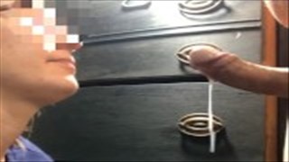 Limace et pénis dans sa bouche, Rasé