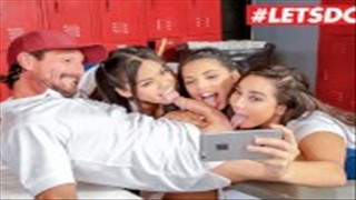 Die hervorstehenden Brustwarzen eines dünnen Stars, Pornhub